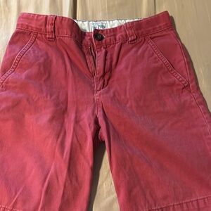 The Children's Place Red Cotton Twill Shorts